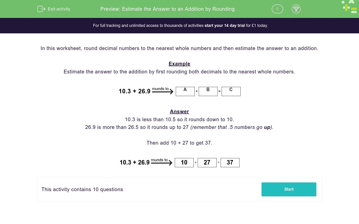 estimate-the-answer-to-an-addition-by-rounding-worksheet-edplace