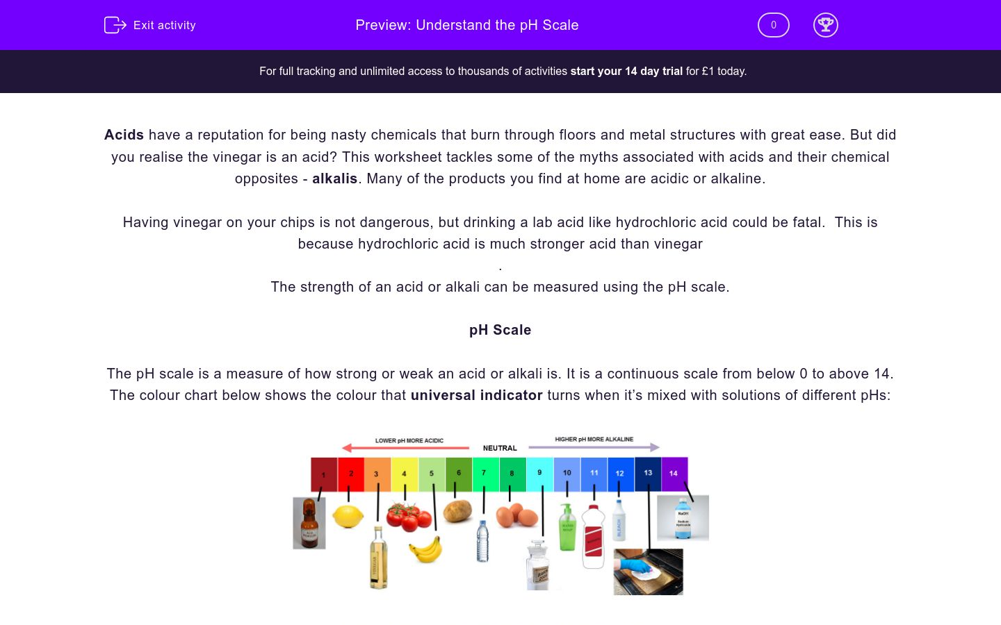 Acids And Bases Ph Scale Worksheet Acids Bases PH Scale FREE Choice