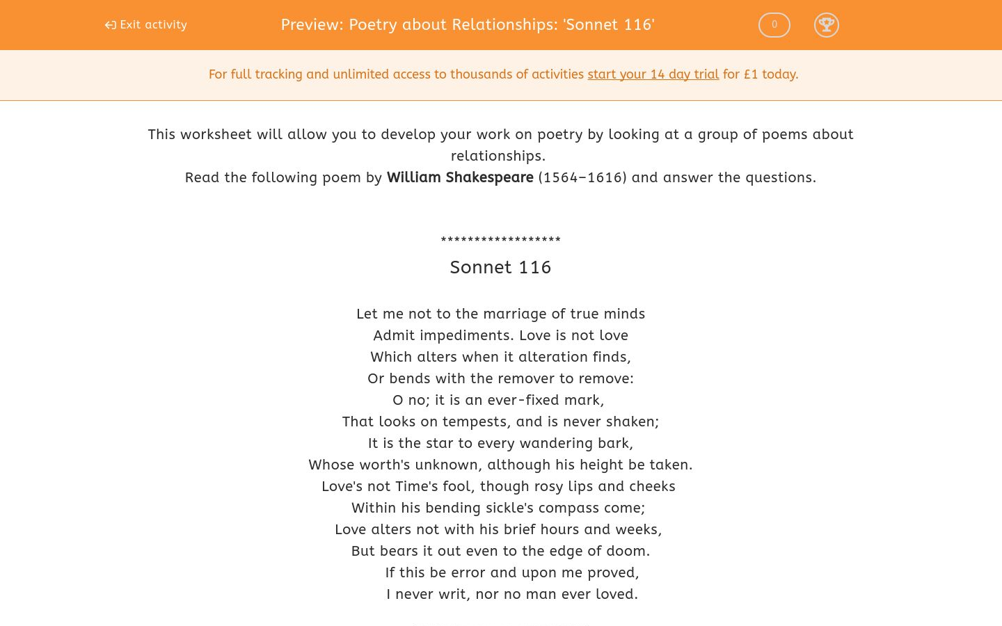 sonnet 116