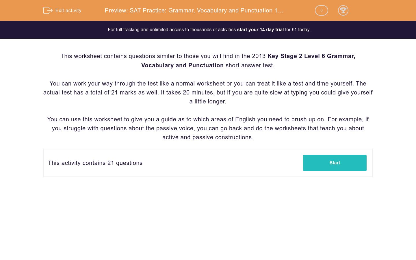 Worksheets Sat Grammar Worksheets sat practice grammar vocabulary and punctuation 1 level 62013 62013