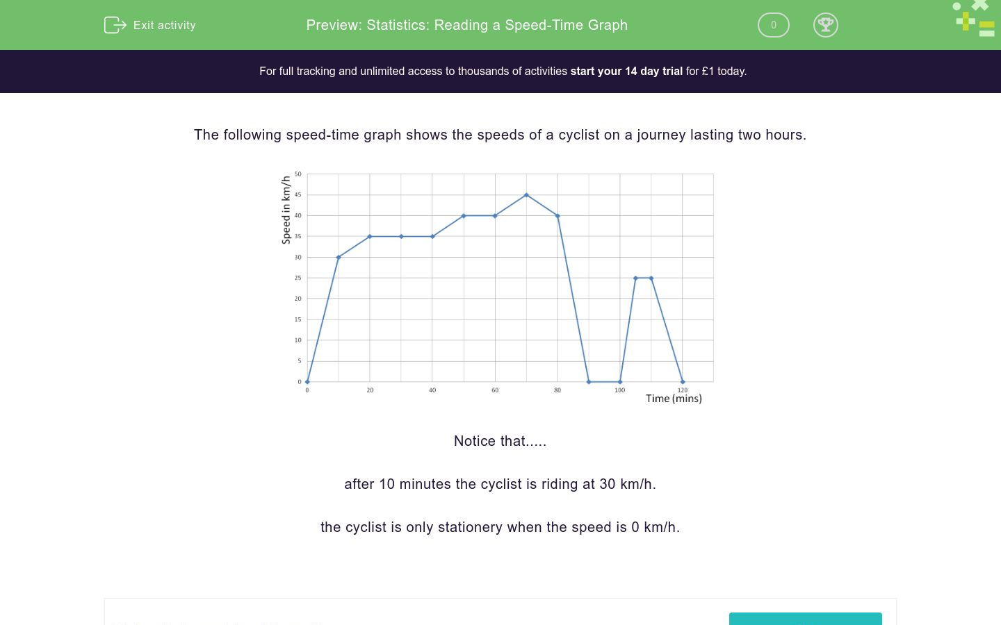 Speed Vs Time Graph Worksheet Englishworksheet my id