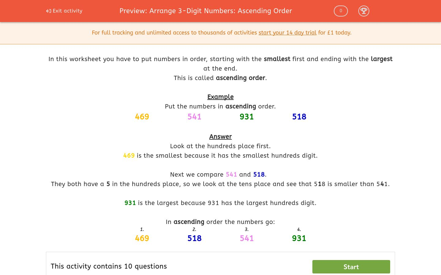 order-3-digit-numbers-worksheet-for-3rd-4th-grade-arrange-3-digit-numbers-ascending-order