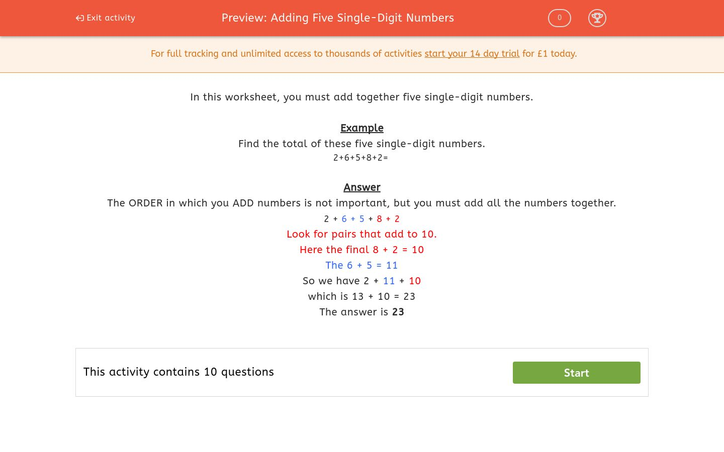 adding-five-single-digit-numbers-worksheet-edplace