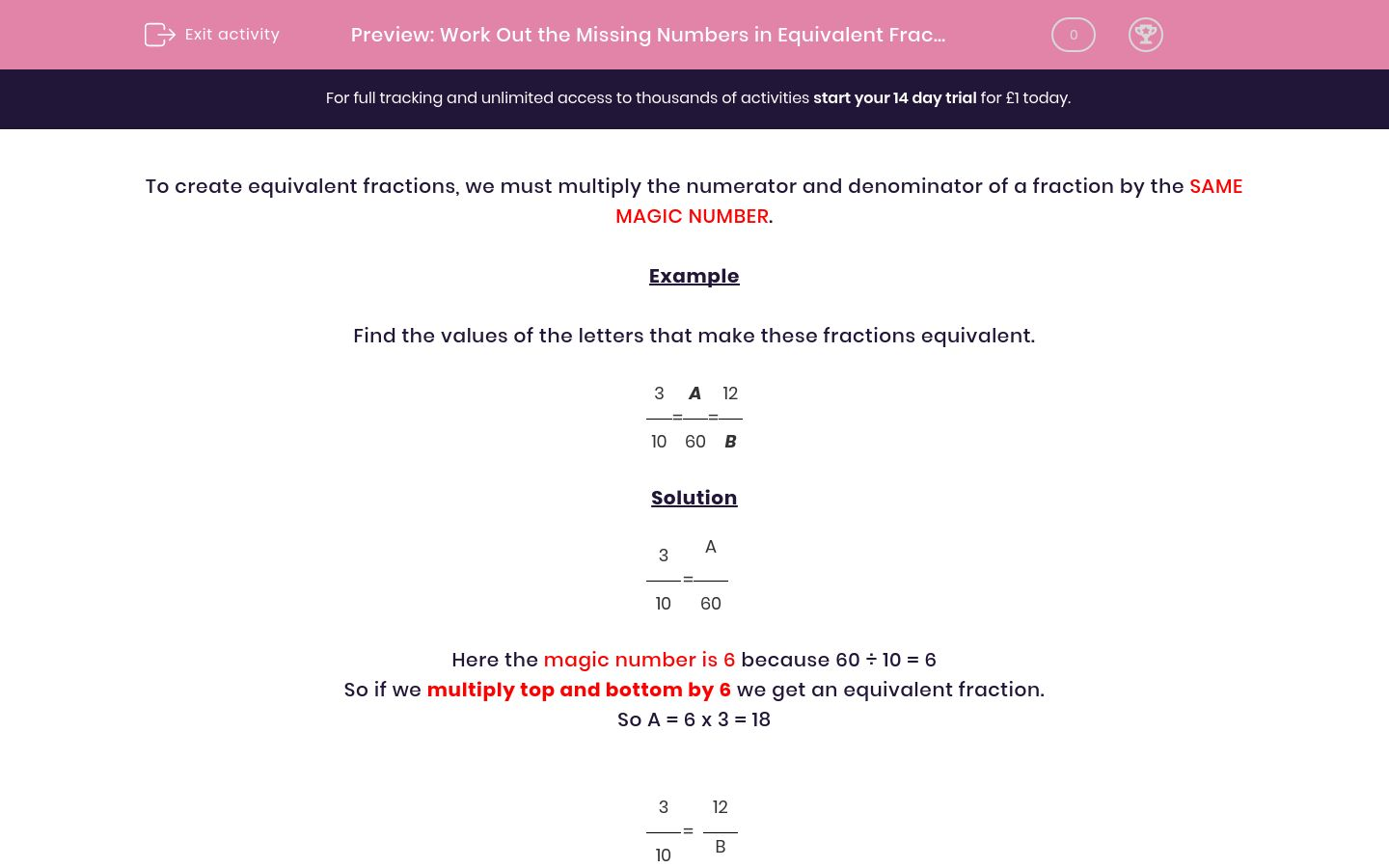 work-out-the-missing-numbers-in-equivalent-fractions-worksheet-edplace