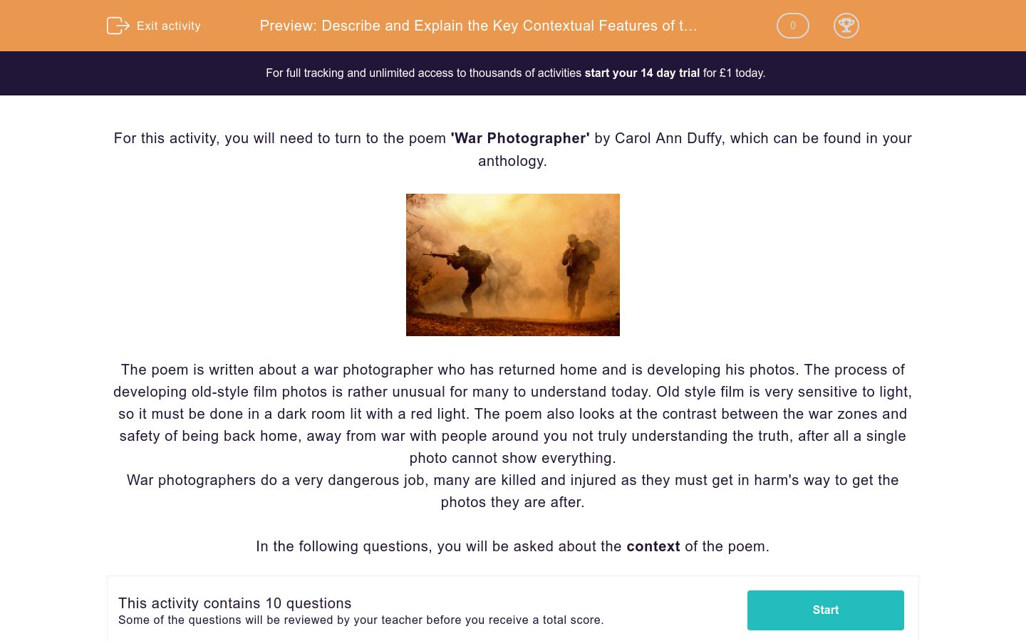 Poetic key to reality essay image