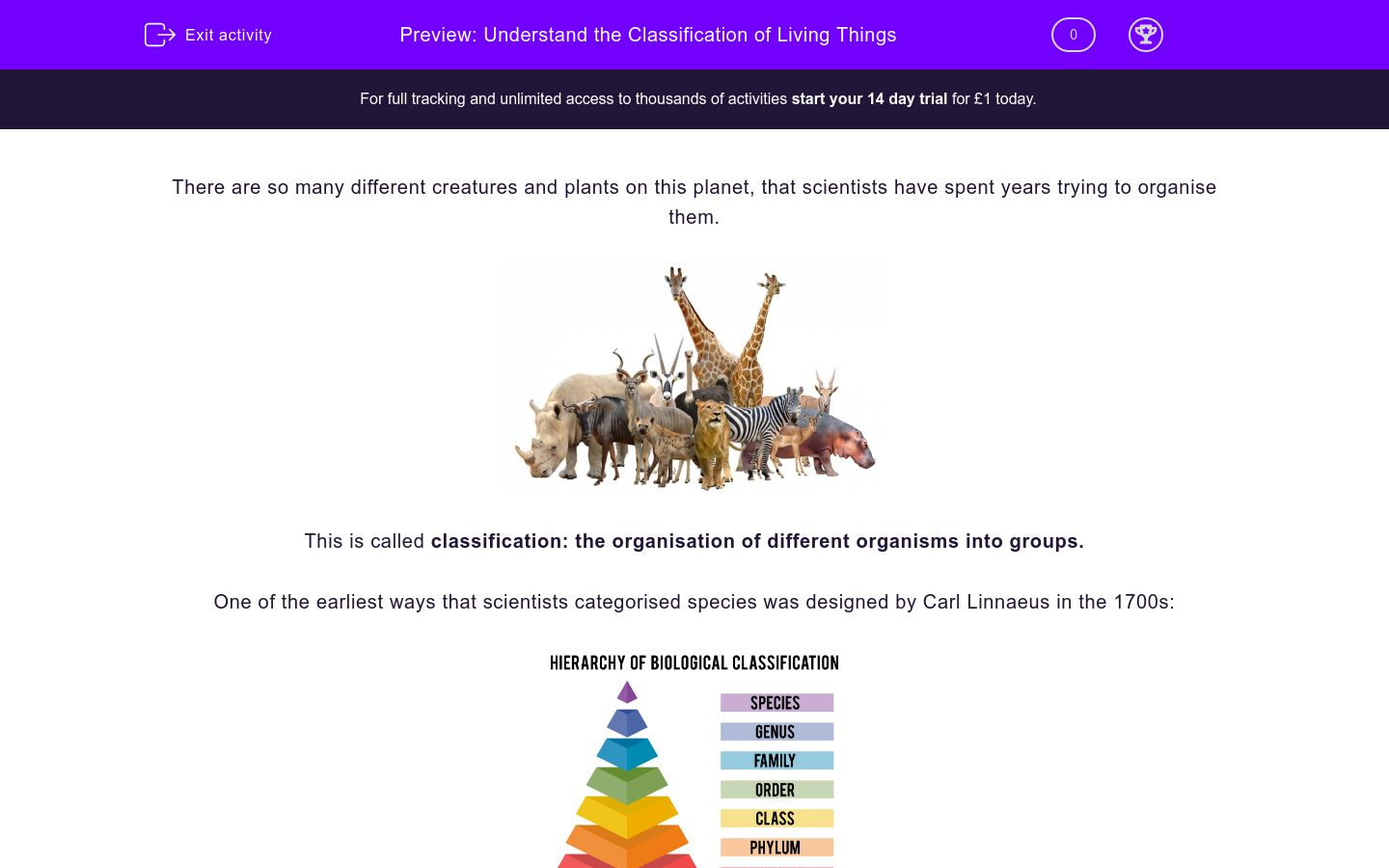 understand-the-classification-of-living-things-worksheet-edplace