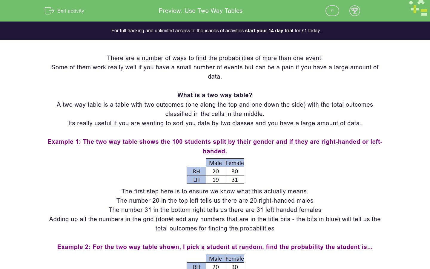 use-two-way-tables-worksheet-edplace