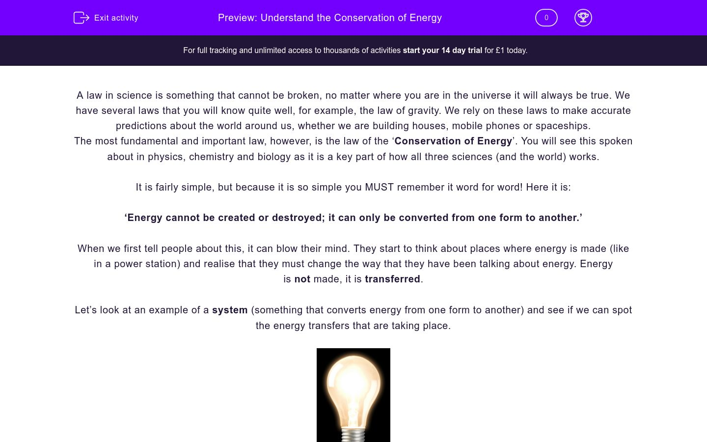 Understand the Conservation of Energy Worksheet - EdPlace