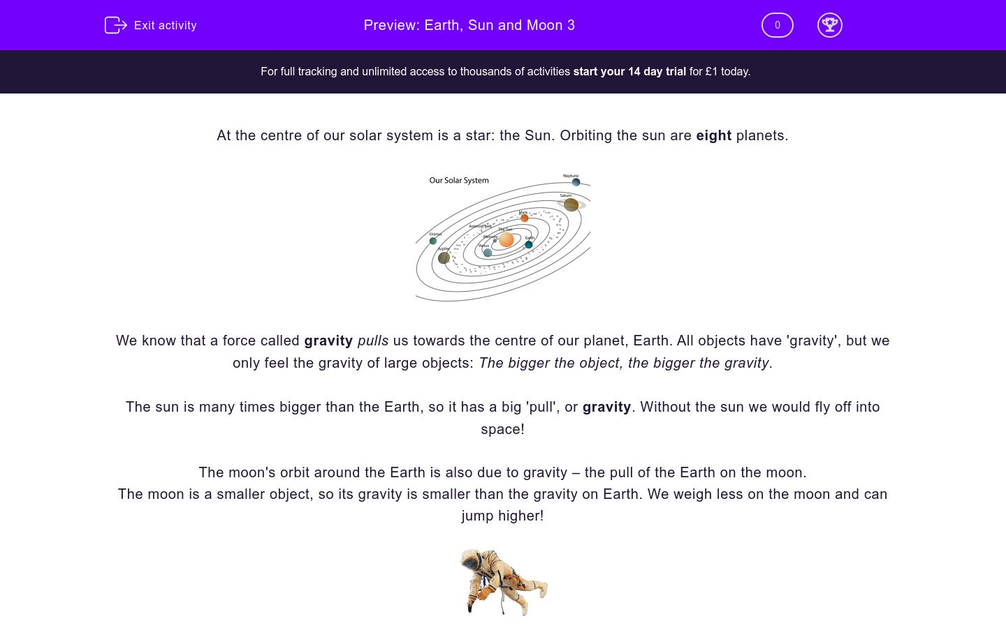 Sun, moon and earth powerpoint image