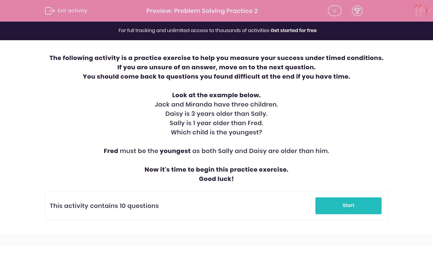 Problem solving practice 2 worksheet edplace