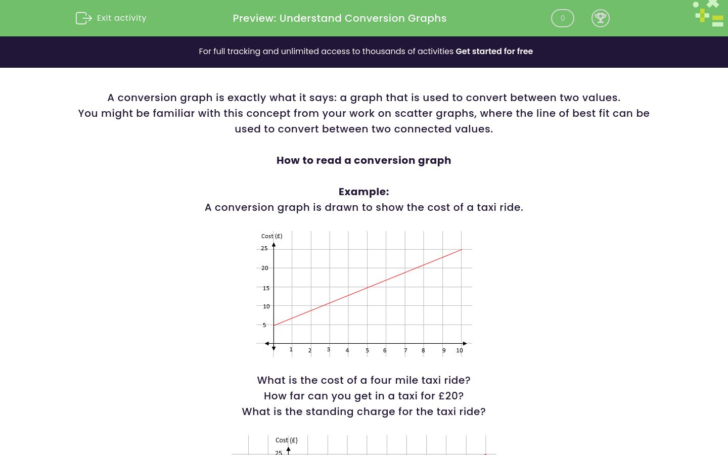 Understand Conversion Graphs Worksheet Edplace 4712