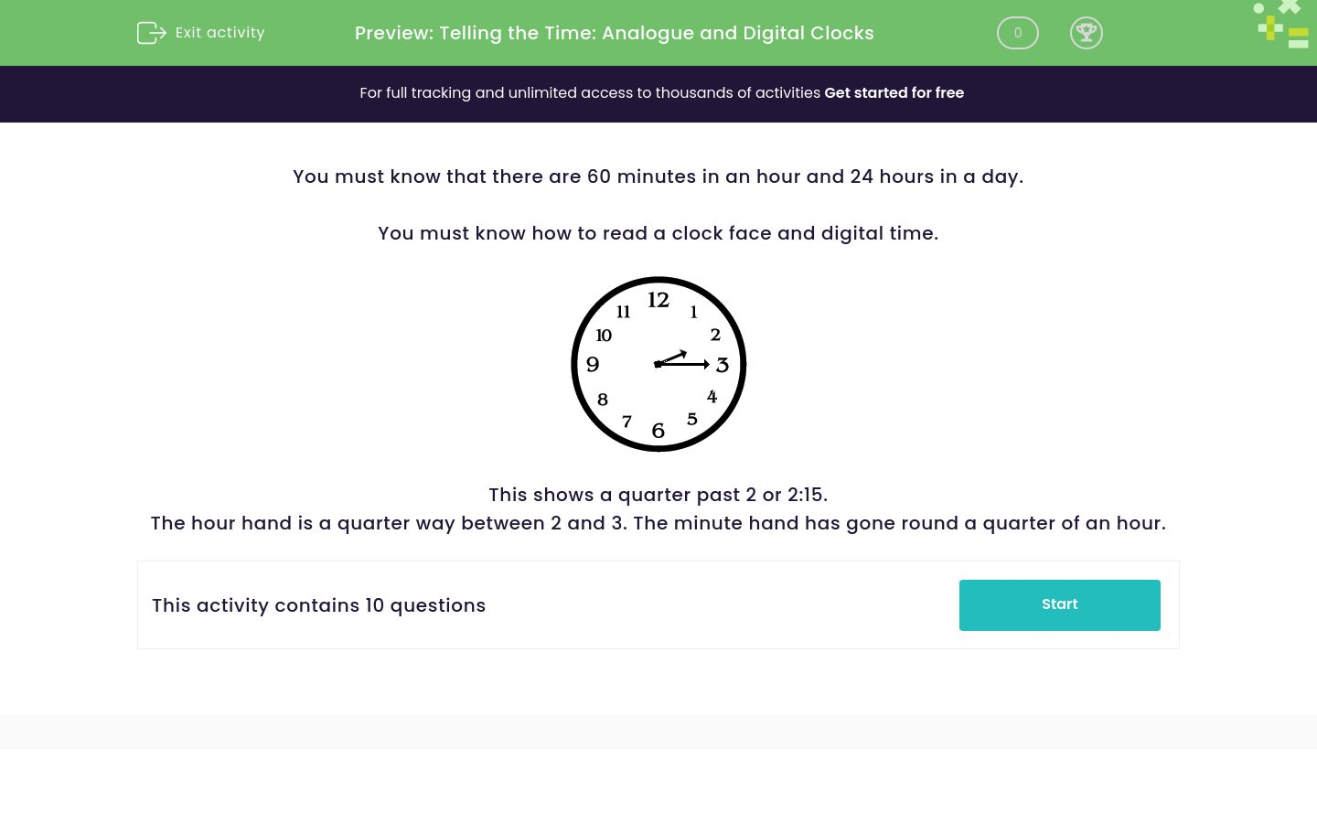 Tell the Time Using Both Analogue and Digital Clocks Worksheet - EdPlace