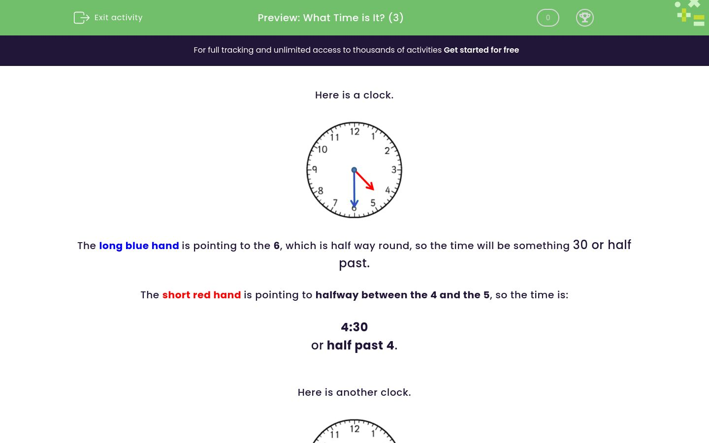Choose the Clock that Shows the Correct Time Worksheet EdPlace