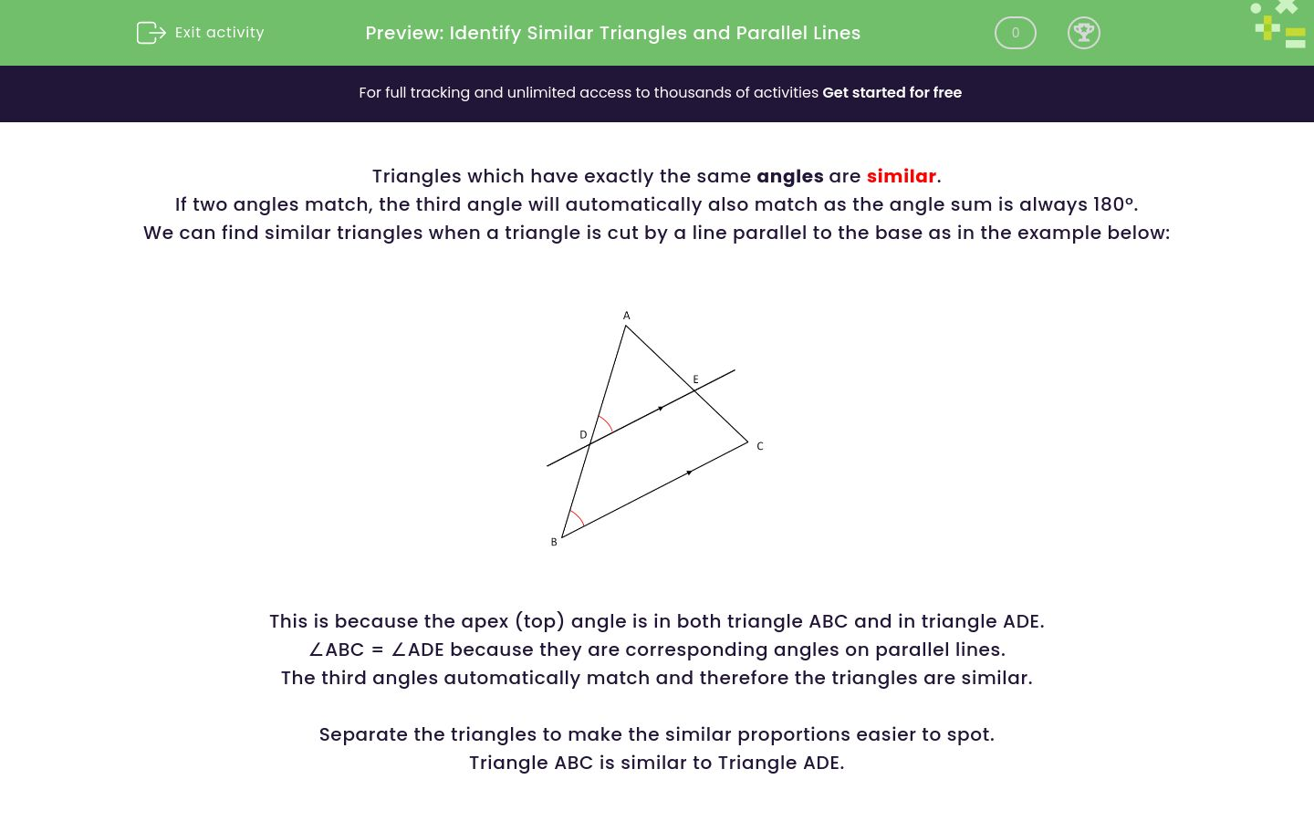 Calculate Lengths of Sides in Similar Triangles Using Scale Factors