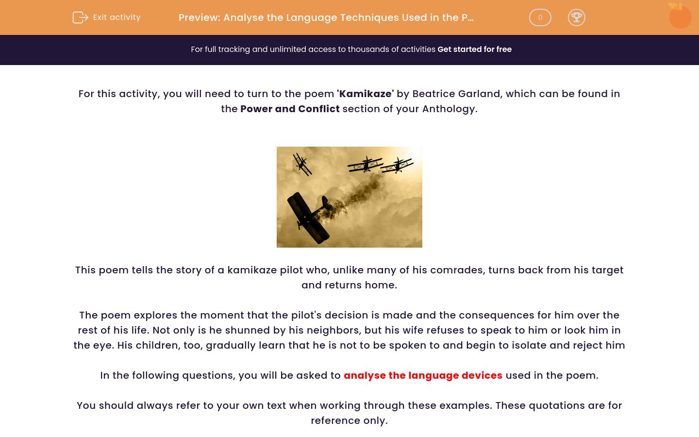 analyse-the-language-techniques-used-in-the-poem-kamikaze-by-beatrice