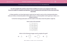 'Complete the Grid Practice 1' worksheet