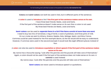 'Revise Colons and Semicolons in Lists and Quotations' worksheet