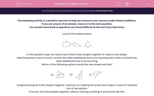 '2D Shapes Practice 2' worksheet