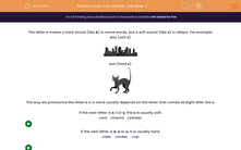 'Know Your Sounds: The Letter 'c'' worksheet