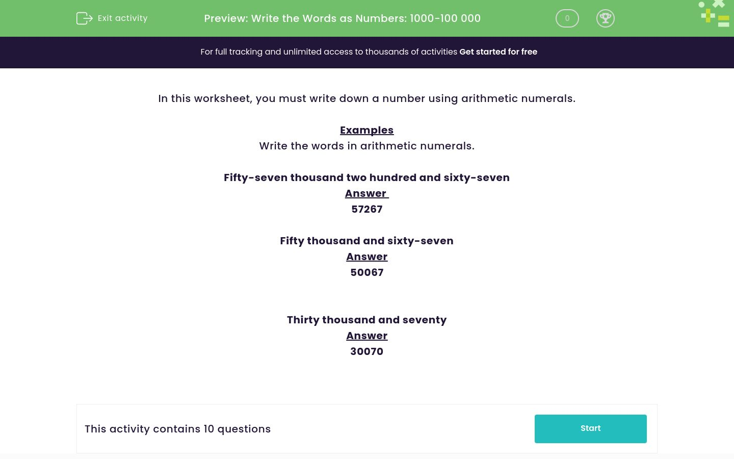 write-the-words-as-numbers-1-000-100-000-worksheet-edplace