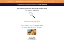 'Retrieve and Record Information: The Ancient Egyptians 2' worksheet