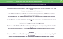 'GCSE Maths Paper 06 (Higher) Practice Paper in the Style of OCR - Calculator' worksheet