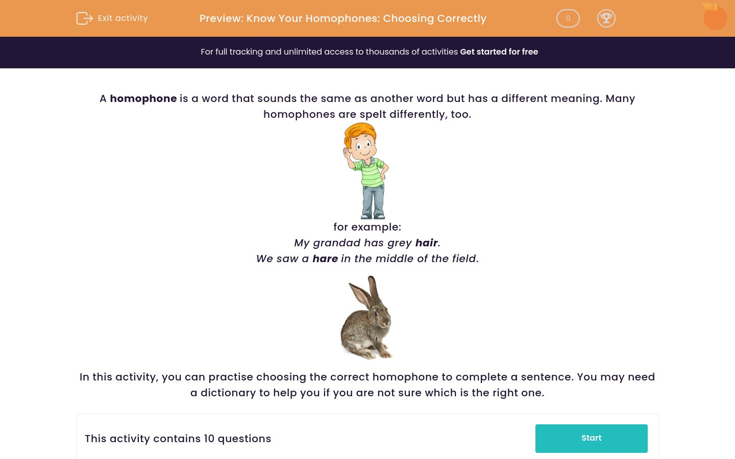 Choose The Correct Homophone To Complete A Sentence Worksheet Edplace 2147