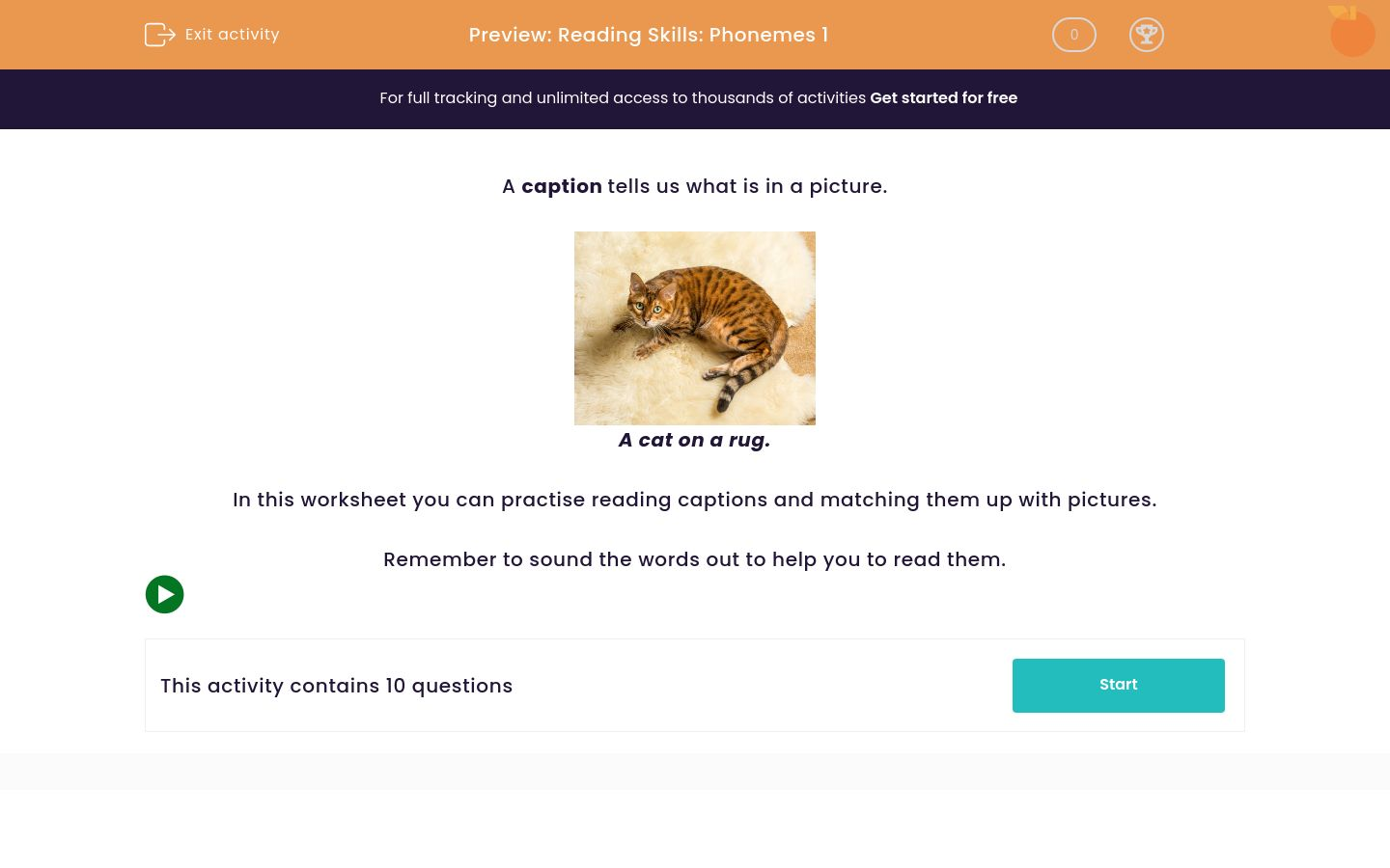 Use Phonemes to Read Simple Words Worksheet - EdPlace