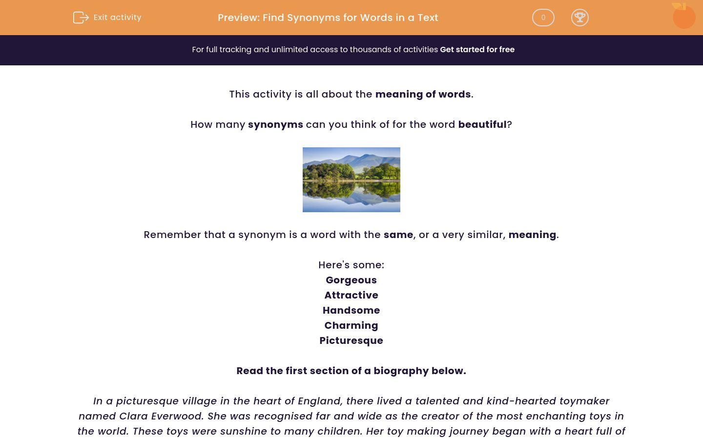 Synonyms For Words