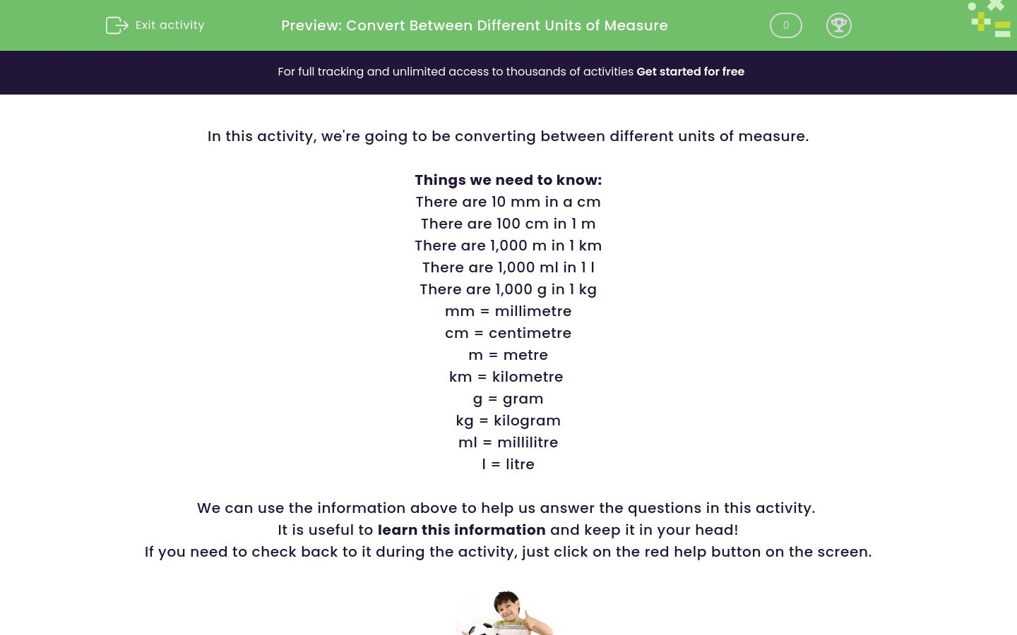 Convert Between Different Units of Measure Worksheet - EdPlace