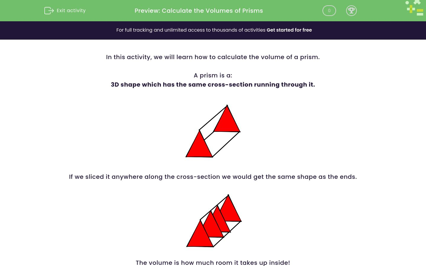 Calculate The Volumes Of Prisms Worksheet Edplace 4519