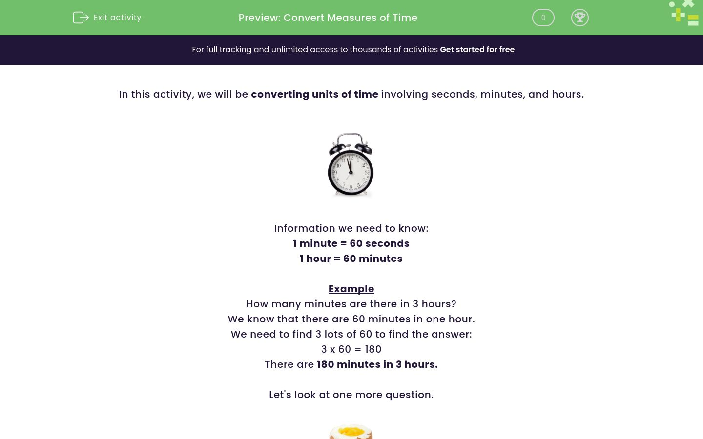 Convert Measures of Time Worksheet - EdPlace