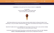 'Understand How To Use Colons and Semicolons' worksheet