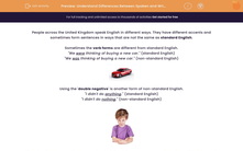 'Understand Differences Between Spoken and Written Language' worksheet