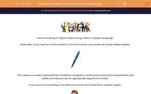 'Know When To Use Formal or Informal Language' worksheet