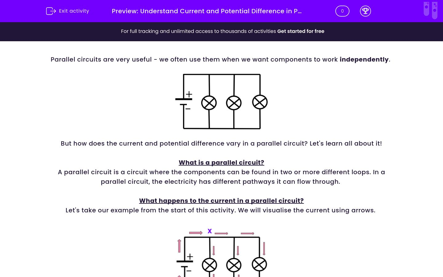 Understand Current and Potential Difference in Parallel Circuits ...
