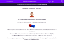 'Explore Magnetism' worksheet