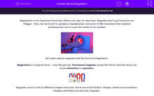 'Revise Magnetism' worksheet