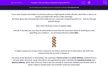 'Find Out About Inherited Characteristics' worksheet